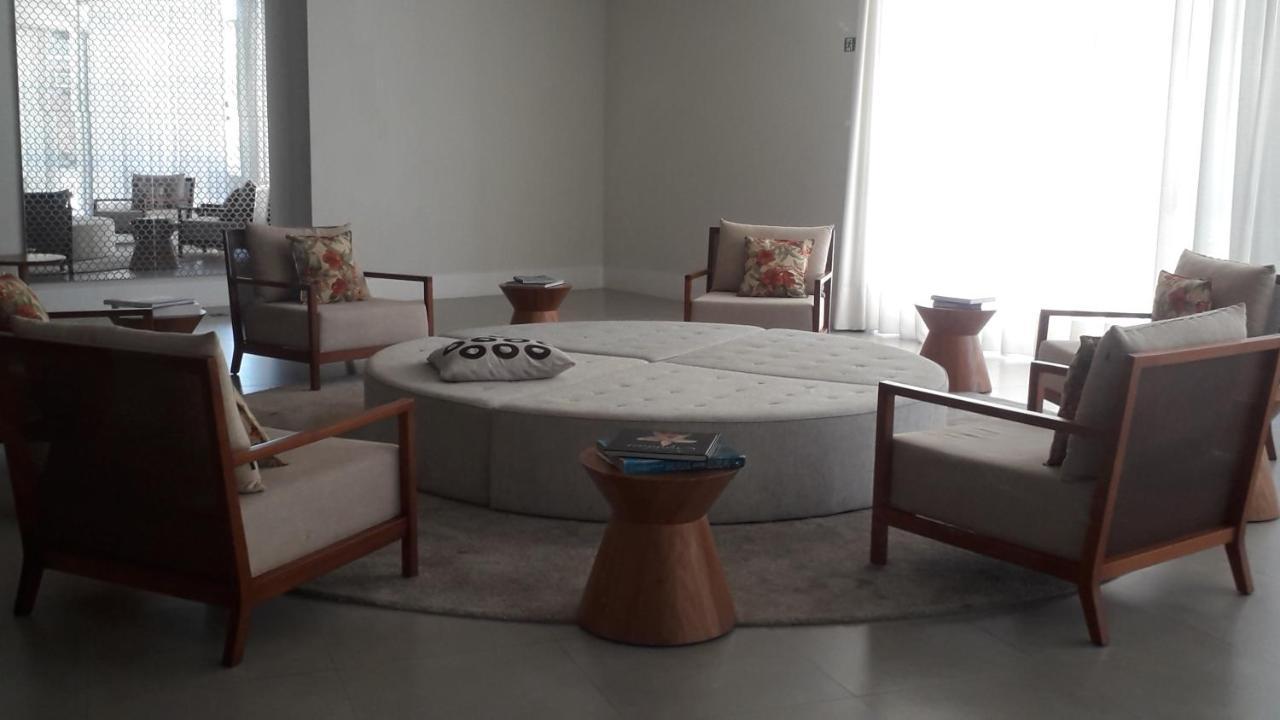 Maravilhoso Apto Vista Mar Jacuzzi Wi Fi Pe Areia ซันโตส ภายนอก รูปภาพ