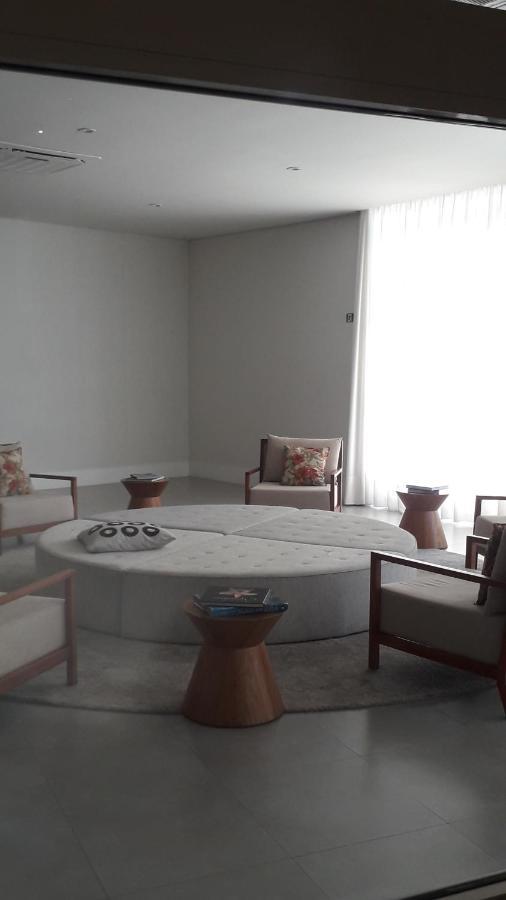 Maravilhoso Apto Vista Mar Jacuzzi Wi Fi Pe Areia ซันโตส ภายนอก รูปภาพ