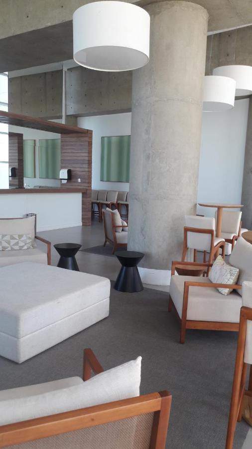 Maravilhoso Apto Vista Mar Jacuzzi Wi Fi Pe Areia ซันโตส ภายนอก รูปภาพ